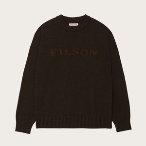 Tacoma logo sweater von Filson | Earth brown (Brown)