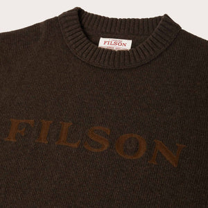 Tacoma logo sweater von Filson | Earth brown (Brown)