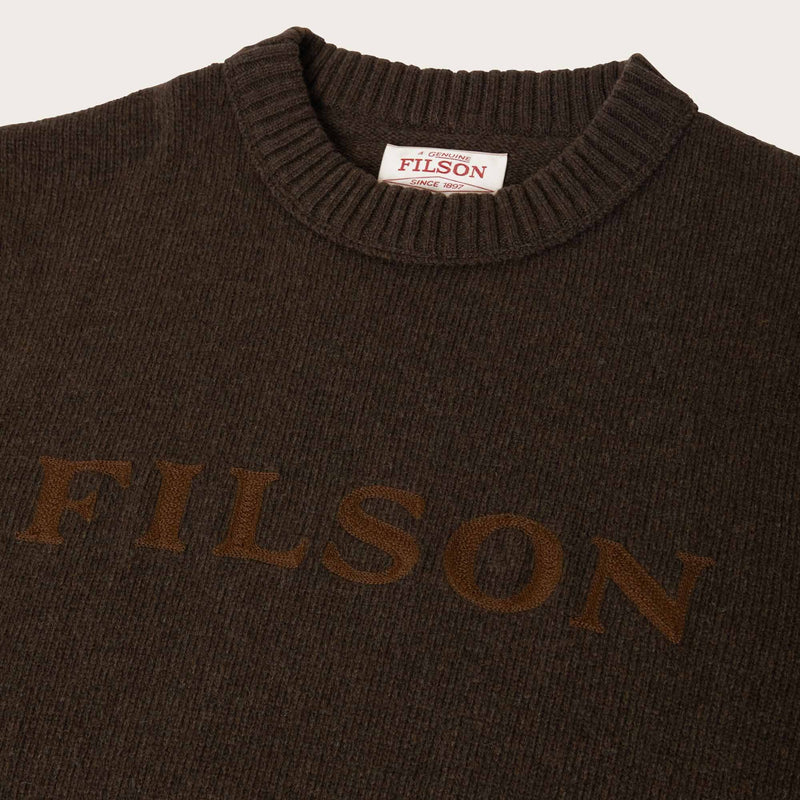 Tacoma logo sweater von Filson | Earth brown (Brown)