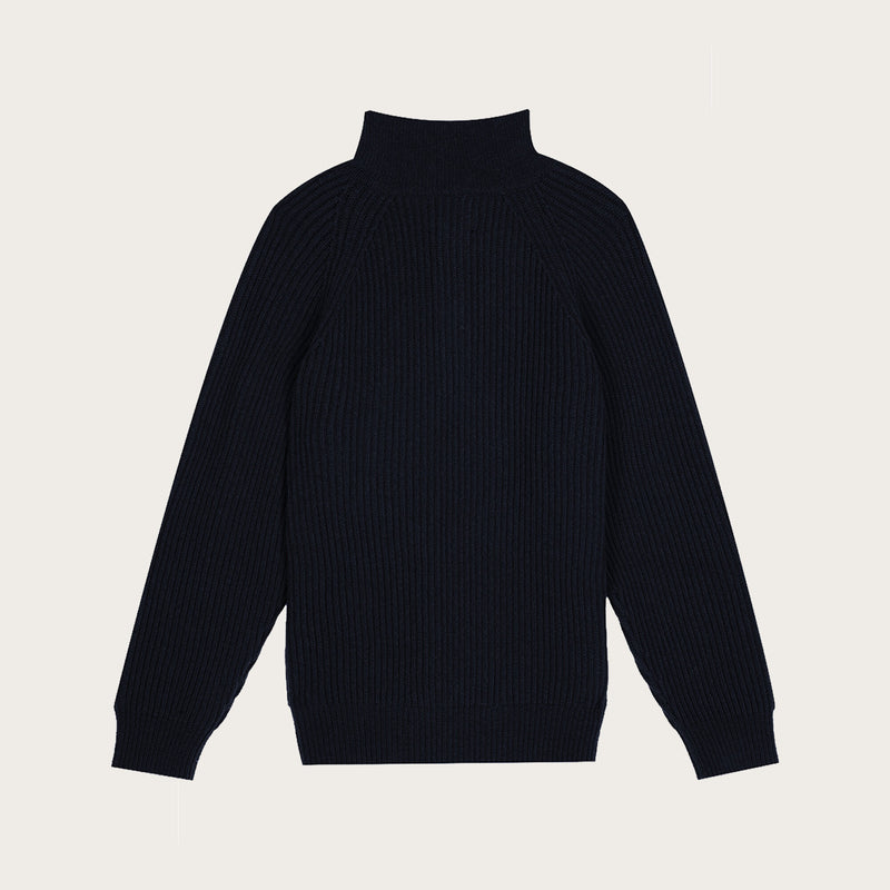 Cascade rib button up sweater von Filson | Dark navy (Blue)