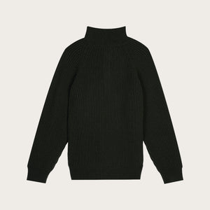 Cascade rib button up sweater von Filson | Pine green (Green)