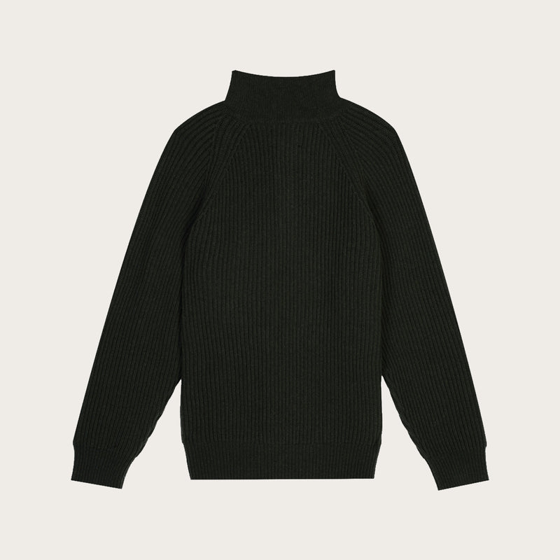 Cascade rib button up sweater von Filson | Pine green (Green)