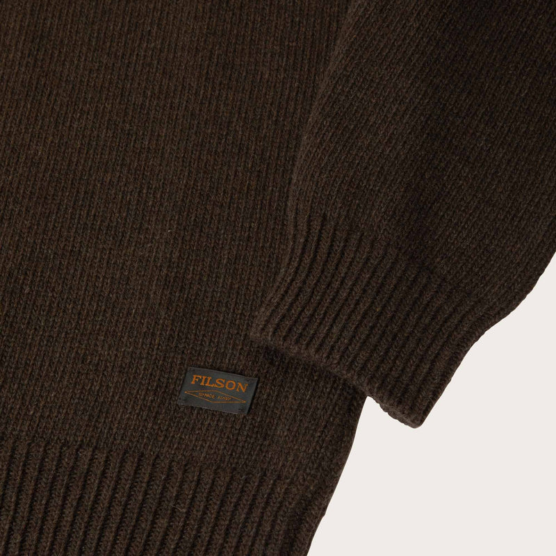 Tacoma roll neck sweater von Filson | Earth brown (Brown)