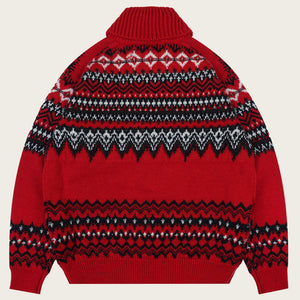 Filson x junya shetland jacket by Filson | Red x drk brwn (Red)