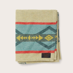 Trout blanket by Filson | Juniper trout (Blue)