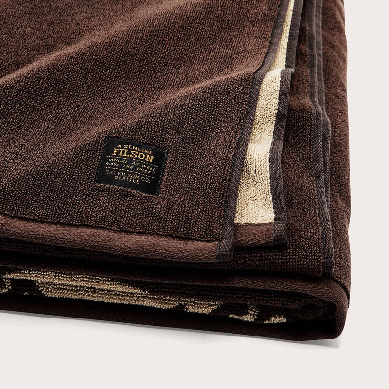 Trout towel von Filson | Brown / trout (Brown)