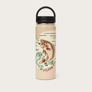 Insulated water bottle von Filson | Safari fish (Beige)