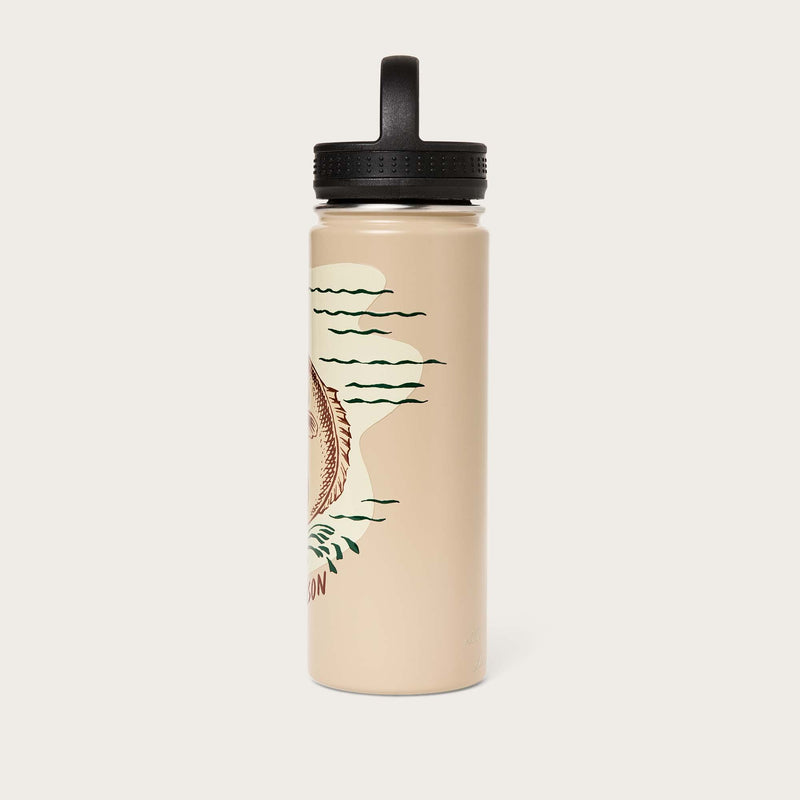 Insulated water bottle von Filson | Safari fish (Beige)