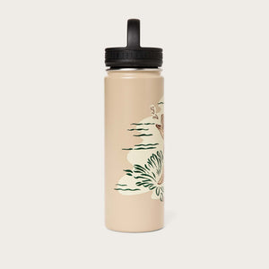 Insulated water bottle von Filson | Safari fish (Beige)