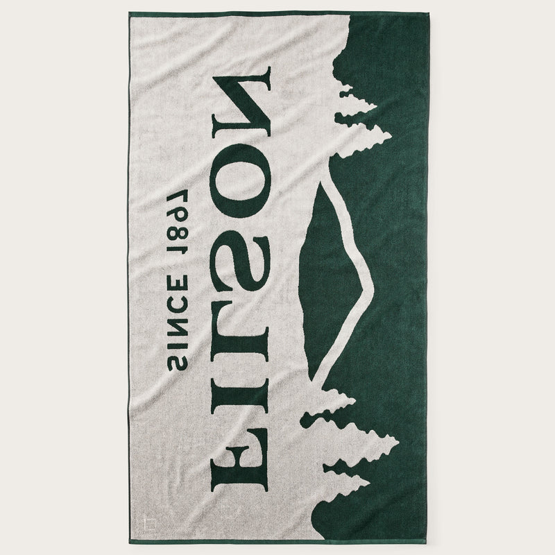 Scenic filson towel von Filson | Spruce (Green)
