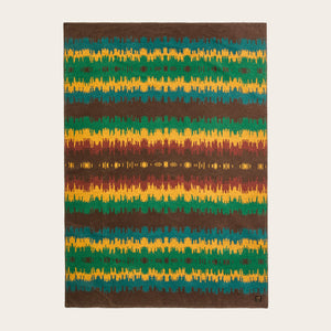Northern lights cotton blanket by Filson | Dark tan multi (Multicolor)