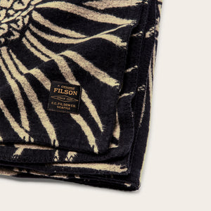 Pine cotton blanket von Filson | Black (Black)