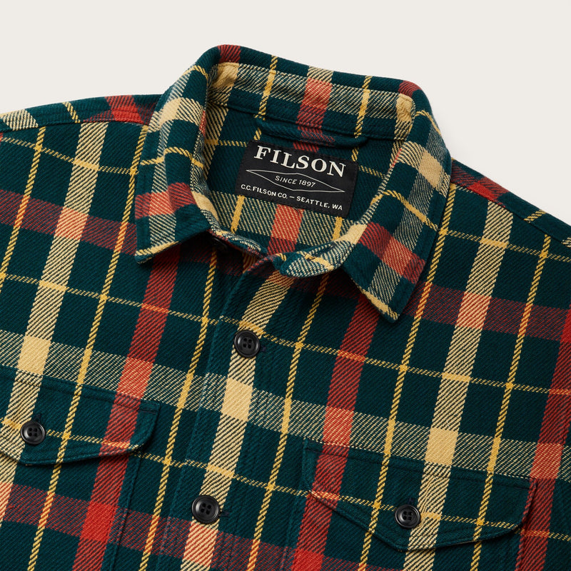 Deer island jac-shirt di Filson | Gibraltar blue (Blue)