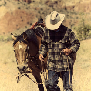 Wool jac-shirt di Filson | Oat brown heather (Brown)