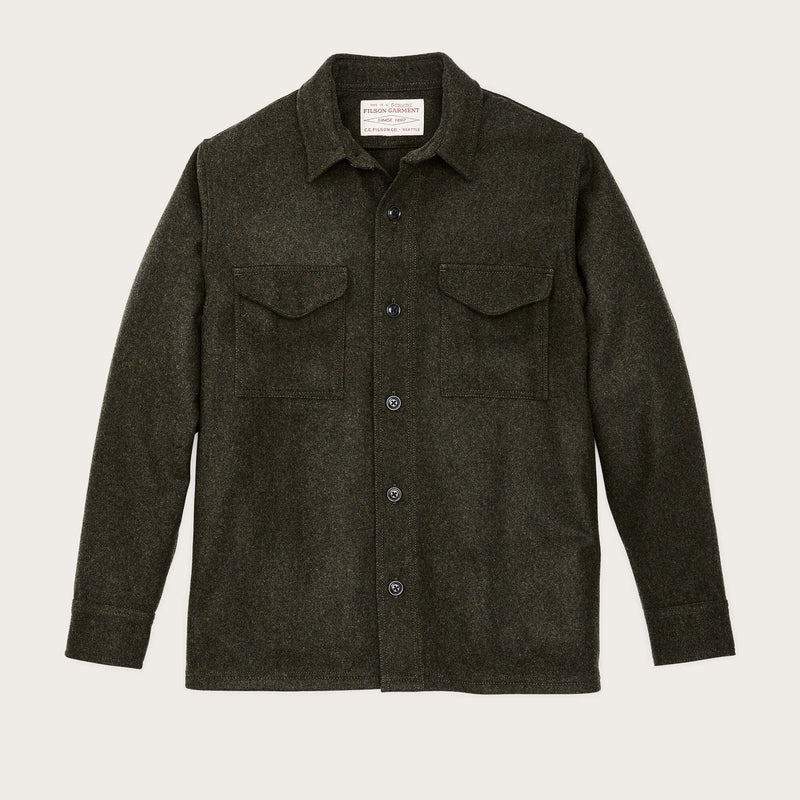 Wool jac-shirt von Filson | Forest green (Green)