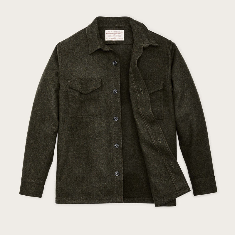 Wool jac-shirt von Filson | Forest green (Green)