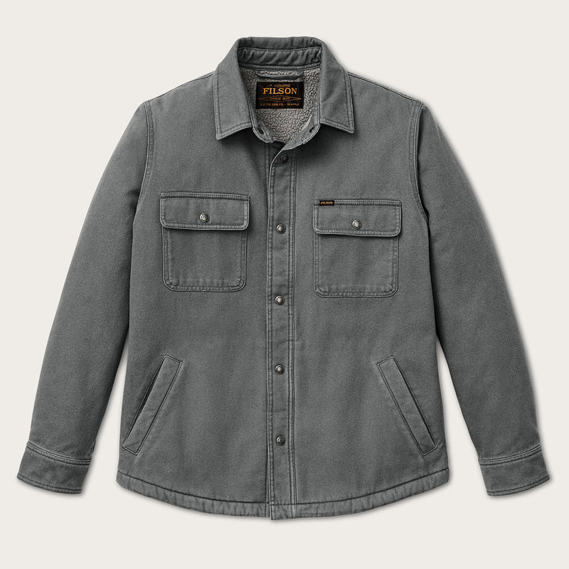 Fleece-lined jac-shirt by Filson | Rockslide gray (Gray)