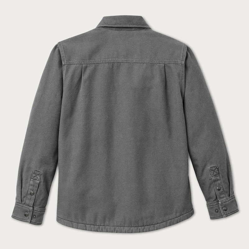 Fleece-lined jac-shirt by Filson | Rockslide gray (Gray)