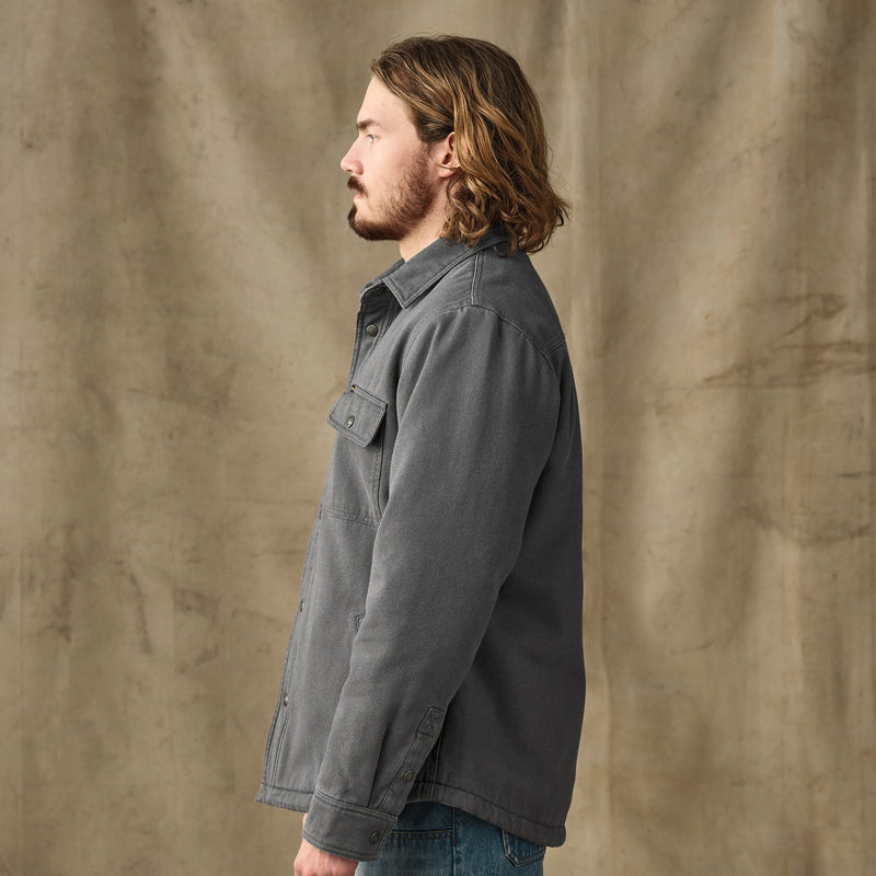 Fleece-lined jac-shirt by Filson | Rockslide gray (Gray)