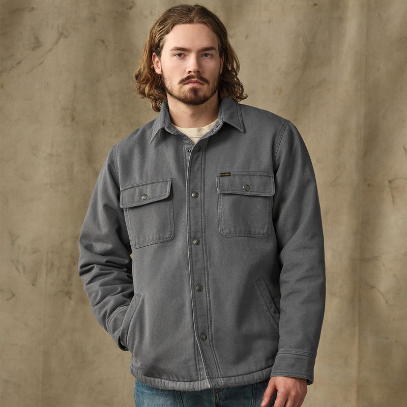 Fleece-lined jac-shirt by Filson | Rockslide gray (Gray)