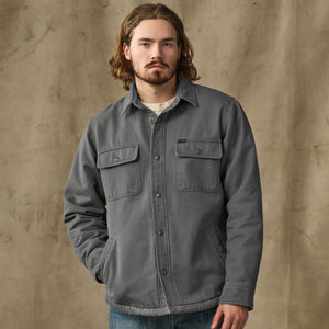 Fleece-lined jac-shirt by Filson | Rockslide gray (Gray)