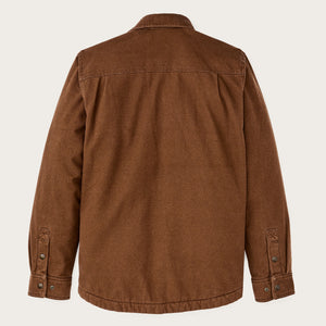 Fleece-lined jac-shirt by Filson | Brown (Brown)