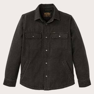 Fleece-lined jac-shirt von Filson | Peat (Black)