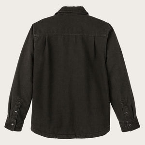Fleece-lined jac-shirt von Filson | Peat (Black)