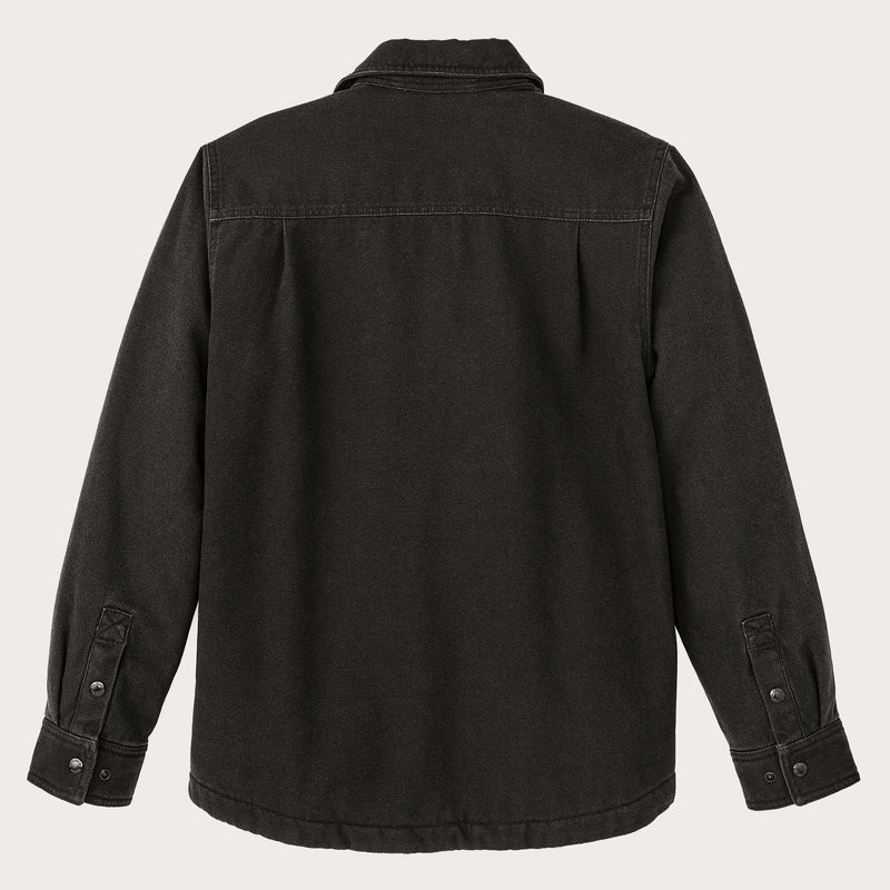 Fleece-lined jac-shirt von Filson | Peat (Black)