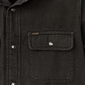 Fleece-lined jac-shirt von Filson | Peat (Black)