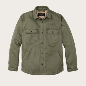 Fleece-lined jac-shirt von Filson | Service green (Green)