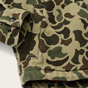 Jac-shirt foderata in pile di Filson | Tundra shrub camo (Green)