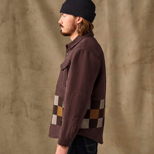 Beartooth jac-shirt von Filson | Mahogany geo stripe (Brown)