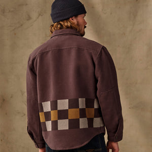 Beartooth jac-shirt von Filson | Mahogany geo stripe (Brown)