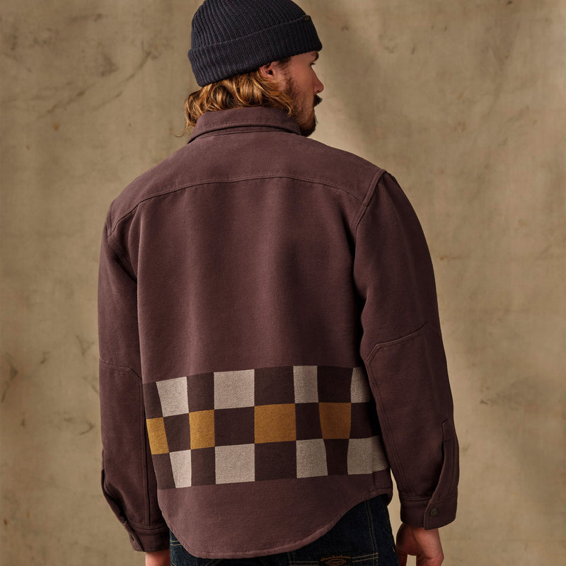 Beartooth jac-shirt von Filson | Mahogany geo stripe (Brown)