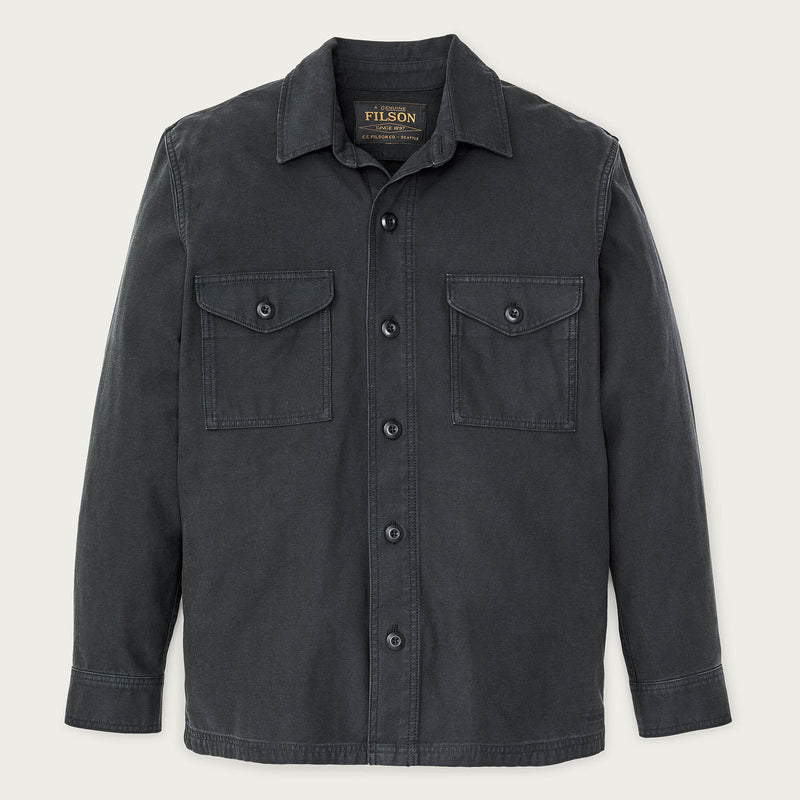 Field jac-shirt von Filson | Washed faded black (Black)