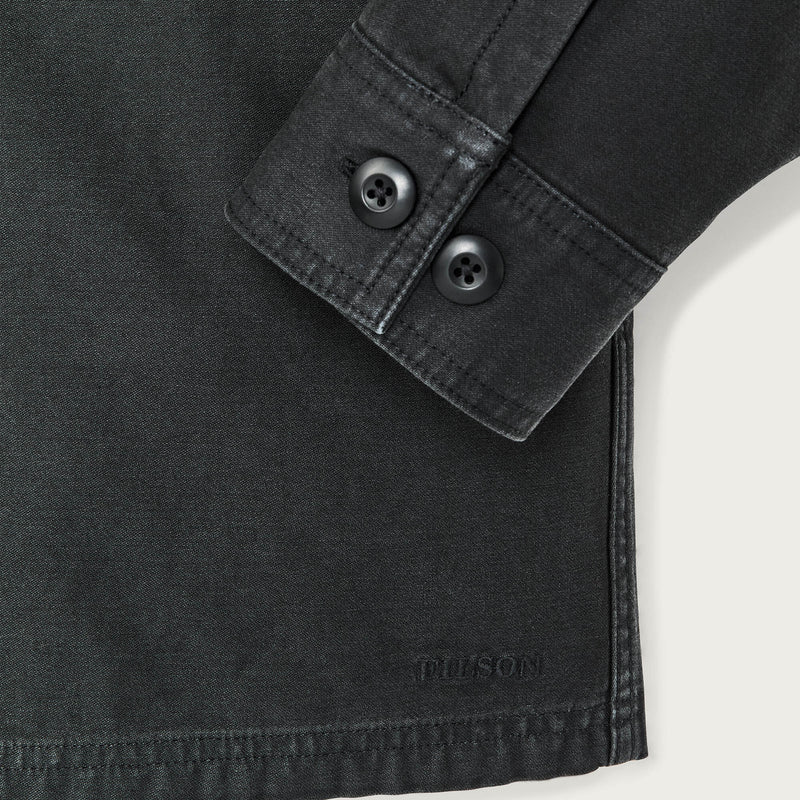 Field jac-shirt von Filson | Washed faded black (Black)