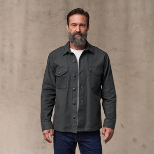 Field jac-shirt von Filson | Washed faded black (Black)
