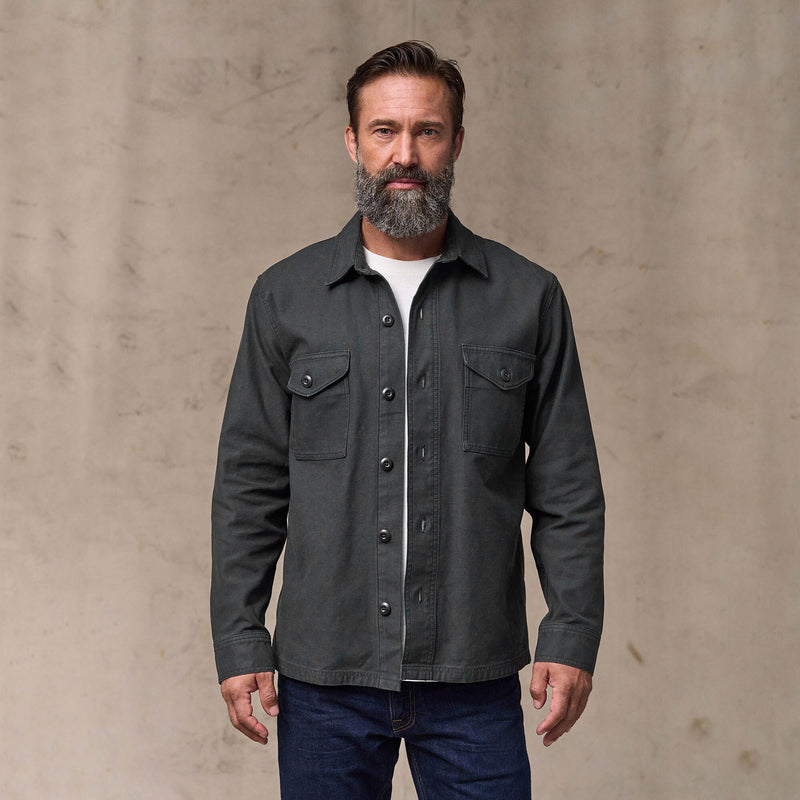 Field jac-shirt von Filson | Washed faded black (Black)