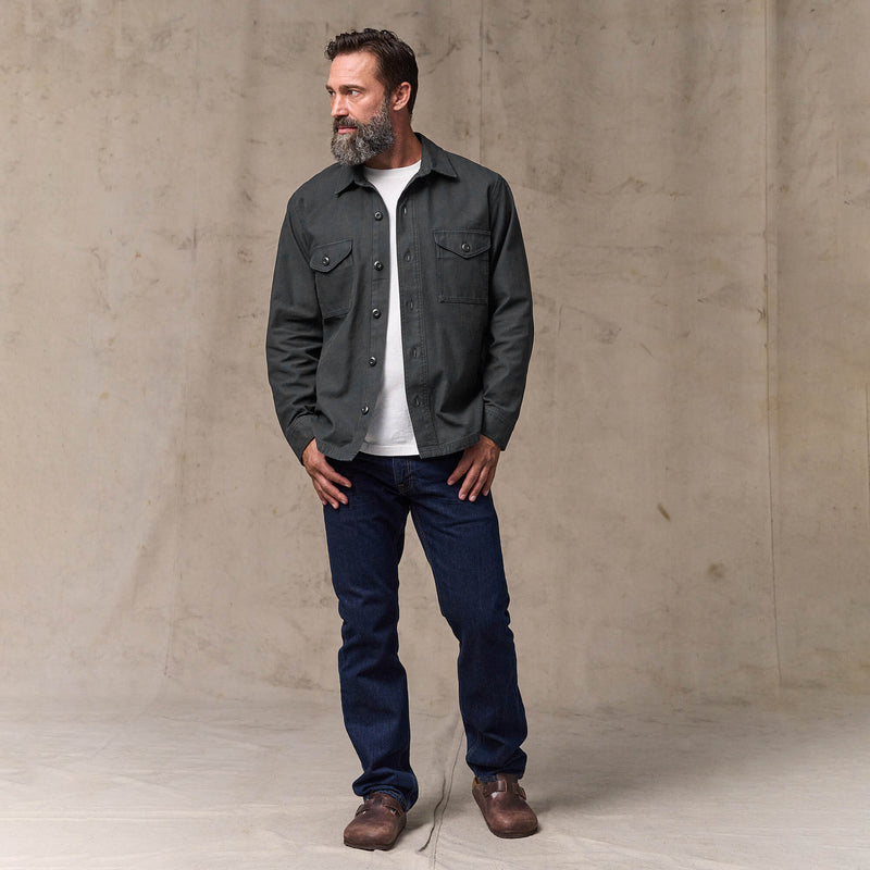 Field jac-shirt von Filson | Washed faded black (Black)