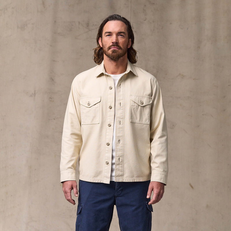 Field jac-shirt von Filson | Washed oatmeal (White)