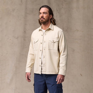 Field jac-shirt von Filson | Washed oatmeal (White)