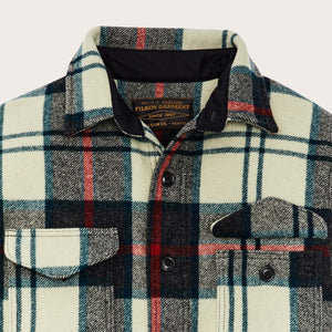 Mackinaw wool jac-shirt von Filson | Cream multi p (Multicolor)