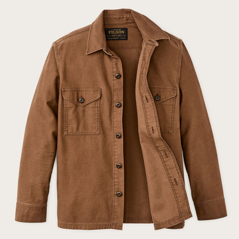 Surchemise jac-shirt clarkston par Filson | Labrador brown (Brown)