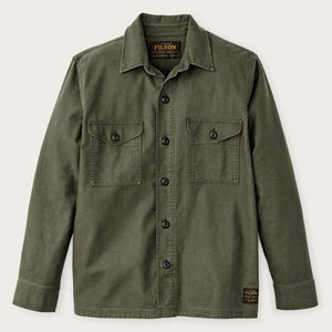 Surchemise jac-shirt clarkston par Filson | Surplus green (Green)