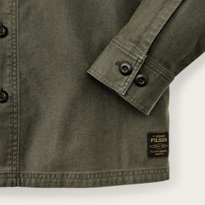 Surchemise jac-shirt clarkston par Filson | Surplus green (Green)