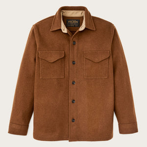 Mackinaw wool jac-shirt by Filson | Chessie tan (Brown)