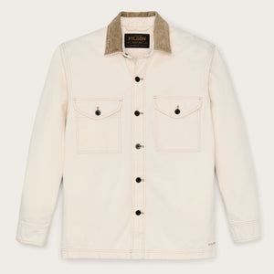Rustic canvas jac-shirt von Filson | Natural seed (White)