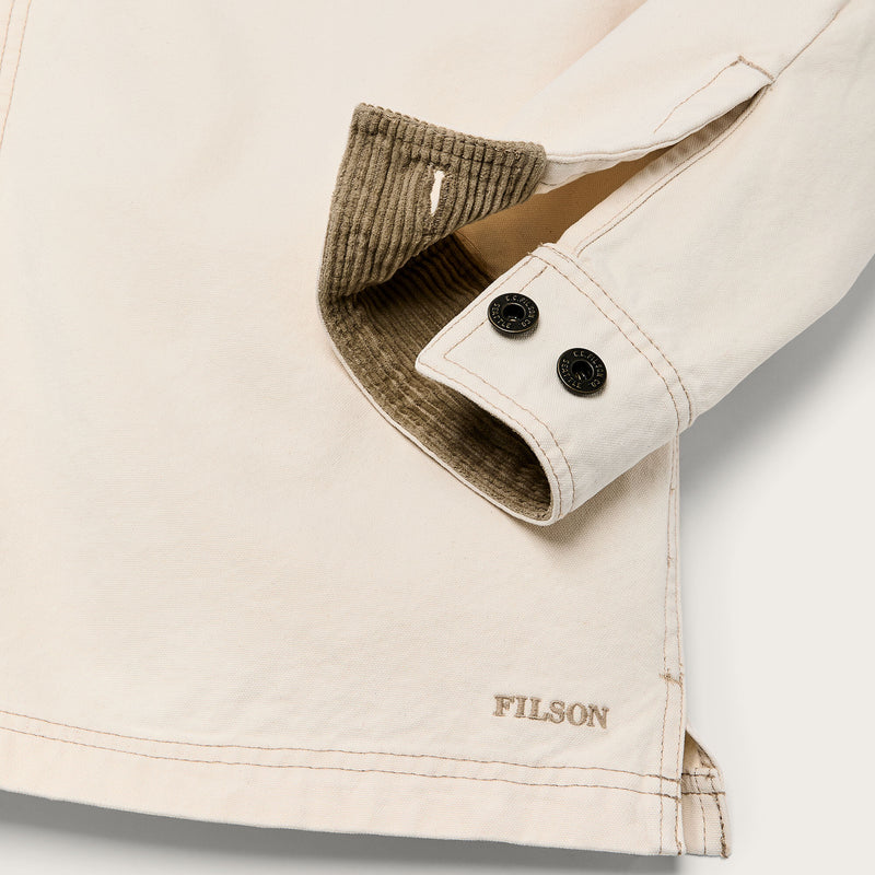 Rustic canvas jac-shirt von Filson | Natural seed (White)