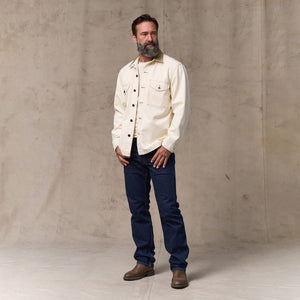 Rustic canvas jac-shirt von Filson | Natural seed (White)